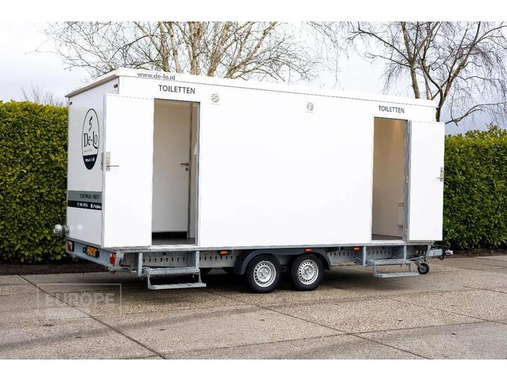 Scanvogn 3-1-3 toiletwagen gebruikt 8st op voorraad, Auto diversen, Aanhangers en Bagagewagens, Gebruikt