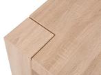 VOORRAAD Robuuste Sonoma eiken salontafel 110 x 68 cm NIEUW, Robuust, voelbare structuur, Sonoma eiken, rechthoekig, MDF, Overige materialen