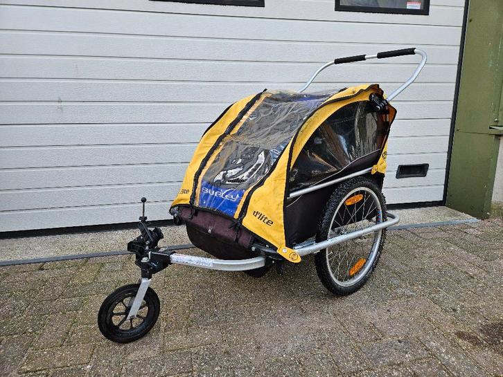 Burley d'lite fietskar / kinderwagen, Fietsen en Brommers, Overige Fietsen en Brommers, Gebruikt, Ophalen