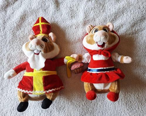 hamster knuffels AH Sinterklaas Roodkapje Efteling, Kinderen en Baby's, Speelgoed | Knuffels en Pluche, Zo goed als nieuw, Overige typen