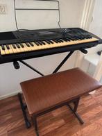 Keyboord incl bijbehorende krukje en standaard, Ophalen of Verzenden, Met standaard, Technics, 61 toetsen