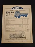 16 Leaflets Morris Vrachtauto Chassis jaren 60, Ophalen of Verzenden, Zo goed als nieuw, Overige merken