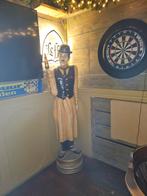 Levensgroot Vintage Charlie Chaplin Beeld - Mancave, Ophalen