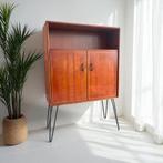 Vintage barkast hout | drankkast | cocktailbar | mancave bar, Huis en Inrichting, Ophalen, Formule Meubelen, Niet bekend, Niet bekend