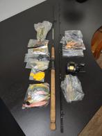 Hengel (Shimano, ) reel en veel shads., Ophalen of Verzenden, Zo goed als nieuw, Overige typen