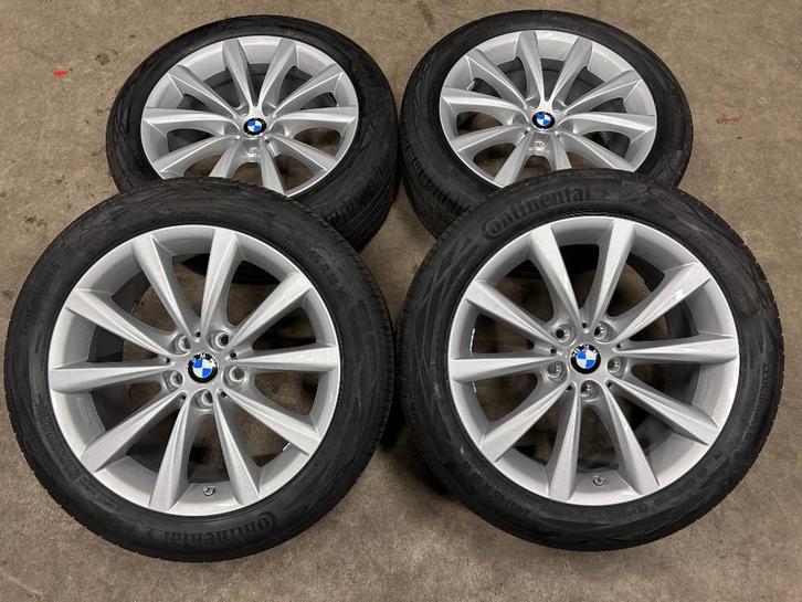 18 inch originele velgen + Continental zomerbanden BMW 5 G30, Auto-onderdelen, Banden en Velgen, Banden en Velgen, Zomerbanden