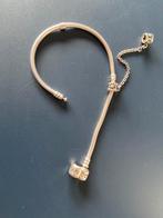 Pandora zilveren armbad met bedeltjes erbij!, Sieraden, Tassen en Uiterlijk, Armbanden, Ophalen of Verzenden, Zo goed als nieuw