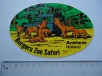 sticker Burgers ZOO Landrover -2- safari arnhem dierenpark, Verzenden, Zo goed als nieuw, Bedrijf of Vereniging