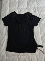 Zwart shirtje *NIEUW*, Zwart, Maat 42/44 (L), Nieuw, Ophalen of Verzenden