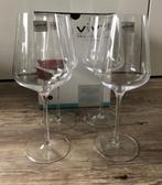 4 VIVO rode wijnglazen (Nieuw) Villeroy en Boch, Ophalen of Verzenden, Nieuw, Overige typen