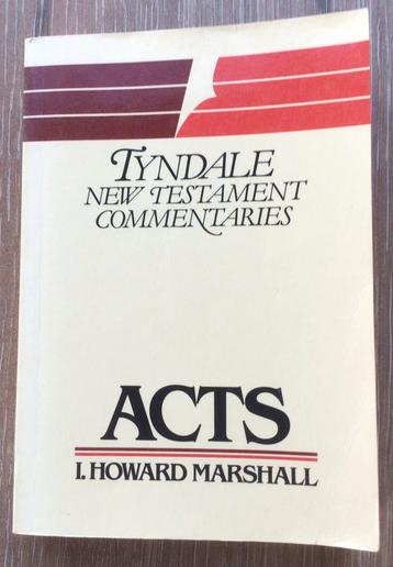 Acts – Tyndale NT Commentaries  – I. Howard Marshall  beschikbaar voor biedingen