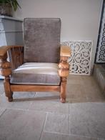 Oude rookstoelen, 2, Huis en Inrichting, Ophalen, Gebruikt, Bruin, Twee