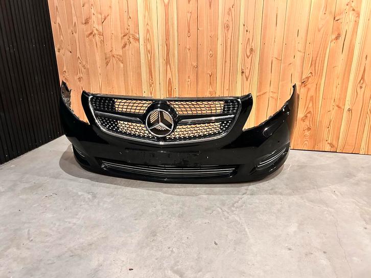 Mercedes V-klasse/Vito Voorbumper Diamond Grill, Auto-onderdelen, Carrosserie en Plaatwerk, Bumper, Mercedes-Benz, Voor, Gebruikt