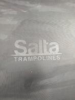 salta 305x214x20 inbouw trampoline zwart met afdekhoes, Ophalen, Gebruikt