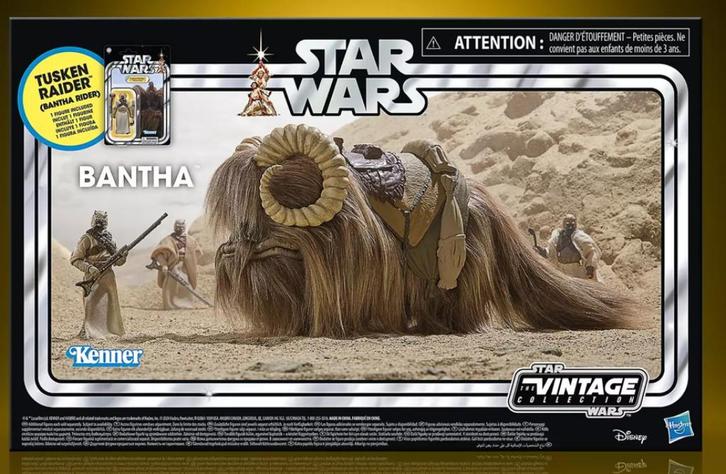 STAR WARS The Vintage Collection Bantha & Tusken Raider MISB, Verzamelen, Star Wars, Nieuw, Actiefiguurtje, Ophalen of Verzenden