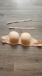 Strapless BH 85 F naturel met bandjes, Ophalen of Verzenden, BH