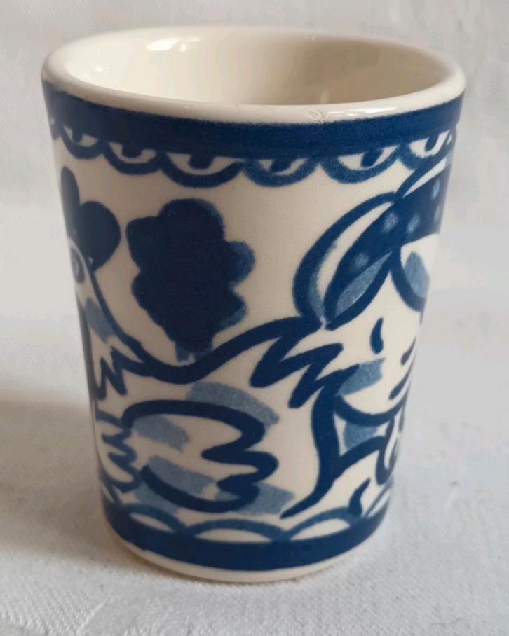 Eierdop eierdopje Blond Amsterdam Delft, Huis en Inrichting, Keuken | Servies, Zo goed als nieuw, Blond Amsterdam, Aardewerk, Ophalen of Verzenden