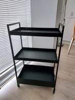 Zwarte roltafel of trolley Nissaflor (Ikea), Ophalen, Zo goed als nieuw