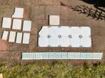 Antieke wandtegeltjes, siertegels aangeboden, Doe-het-zelf en Verbouw, Tegels, Ophalen, Minder dan 20 cm, Zo goed als nieuw, Minder dan 5 m²