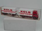 Mercedes vrachtwagen Kolb Verhuizingen - Wiking 1/87, Hobby en Vrije tijd, Modelauto's | 1:87, Verzenden, Zo goed als nieuw, Bus of Vrachtwagen