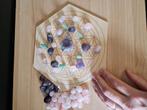 Kristallen grid edelstenen, Verzamelen, Mineralen en Fossielen, Ophalen of Verzenden, Mineraal