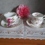 Gave brocante kopjes 2 x, Ophalen of Verzenden