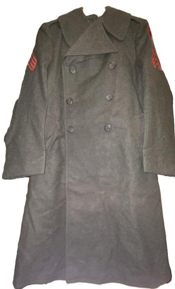 Originele 1942 Amerikaanse Amerikaans USA US USMC Greatcoat  beschikbaar voor biedingen
