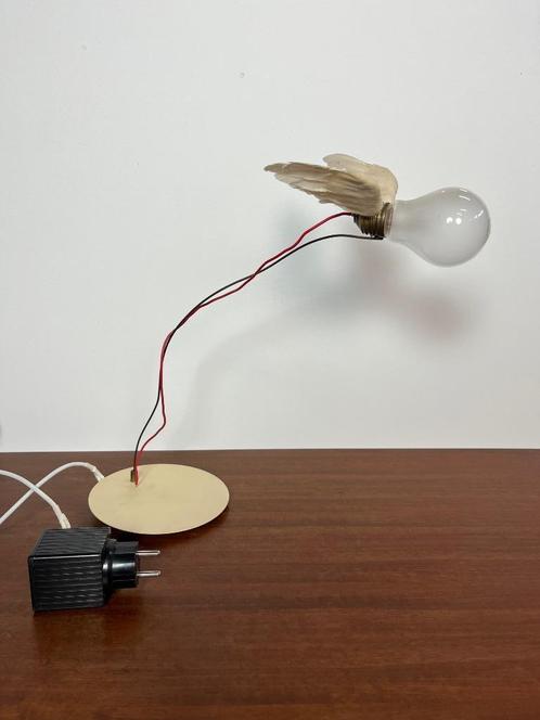 1e editie Lucellino vintage tafellamp van Ingo Maurer 1992, Huis en Inrichting, Lampen | Tafellampen, Gebruikt, Minder dan 50 cm