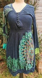 Jurk retro vintage alternatief hippie sexy klassiek ibiza, Kleding | Dames, Jurken, Ophalen of Verzenden, Zo goed als nieuw, Maat 38/40 (M)