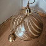 Hanglamp goud/bruin., Huis en Inrichting, Ophalen, Gebruikt