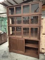 Zeldzame laboratorium vitrinekast uit de jaren ’20–’30, Antiek en Kunst, Ophalen of Verzenden