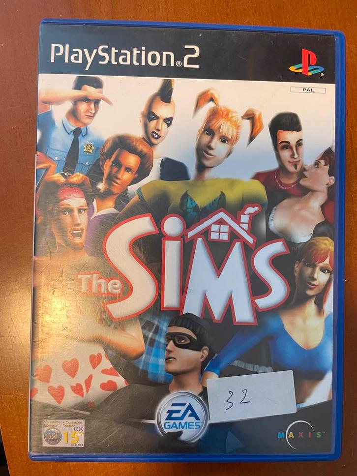 The Sims - PlayStation 2, Spelcomputers en Games, Games | Sony PlayStation 1, Gebruikt, Simulatie, 1 speler, Vanaf 12 jaar, Ophalen of Verzenden