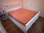 BLACK FRIDAY SALE: HEMNES Bed frame + Drawers + Slatted Base, Ophalen, Wit, Tweepersoons, Zo goed als nieuw