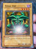Yu-Gi-Oh! Feral Imp SDY Old Wavy US Print !, Hobby en Vrije tijd, Verzenden, Zo goed als nieuw, Losse kaart