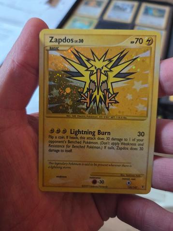 Zapdos Lv.30 - Holo Rare - Pokémonkaart beschikbaar voor biedingen