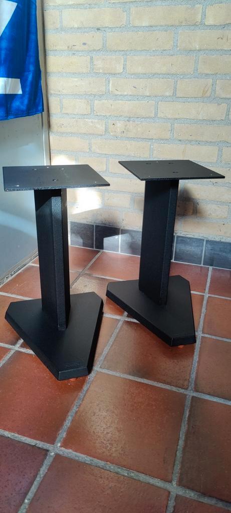 Tannoy Luidspreker Stands - Aluminium zwart., Muziek en Instrumenten, Standaards, Zo goed als nieuw, Speaker, Ophalen