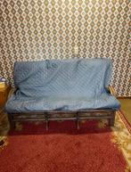 Vintage rotan bank - retro rattan sofa jaren ‘70, Ophalen