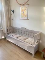 Klepbank, in perfecte staat, kleur taupe, Ophalen