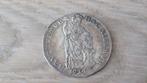 Zilveren provinciale 1 gulden 1734 Hollandia / bodemvondst, 1 gulden, Vóór koninkrijk, Zilver, Ophalen of Verzenden