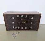 vintage antieke Amsterdamse school stijl mantel penduleklok, Antiek en Kunst, Antiek | Klokken, Ophalen of Verzenden