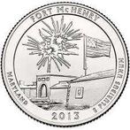 Amerika - Quarter 2013 - Fort McHenry, Verzenden, Noord-Amerika, Losse munt