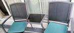 Lounge Tuin/Balkon Set met Tafel, Gebruikt, Bijzettafel, Aluminium, Tuinset