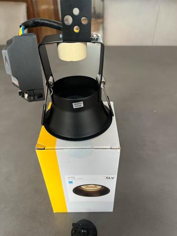 SLV Zwarte Inbouwspots - Nieuw in Verpakking beschikbaar voor biedingen