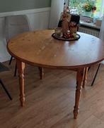Ronde eettafel 120 cm, Huis en Inrichting, Tafels | Eettafels, Gebruikt, Rond, Ophalen of Verzenden, Vier personen