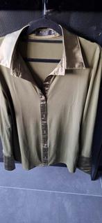 ZGAN blouse van merk RBLZ, maat M, met satijnen details, Kleding | Dames, Blouses en Tunieken, Maat 38/40 (M), Ophalen of Verzenden