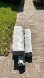 Graniet 4 stuks, omranding van de schoorsteen, Tuin en Terras, Bielzen en Borders, Ophalen, Zo goed als nieuw, Natuursteen