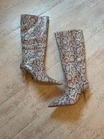 Snakeprint laarzen Mango. 37, Hoge laarzen, Mango, Beige, Ophalen of Verzenden