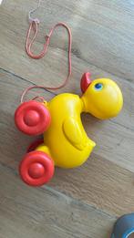 Grote eend op wielen, Ophalen, Gebruikt