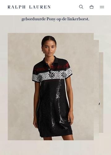  Polo Ralph Lauren | Paillettenjurk | Nieuw met kaartjes beschikbaar voor biedingen