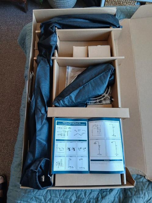 Regendoucheset Thermostatisch Opbouw RVS, Huis en Inrichting, Badkamer | Badtextiel en Accessoires, Nieuw, Overige typen, Ophalen of Verzenden